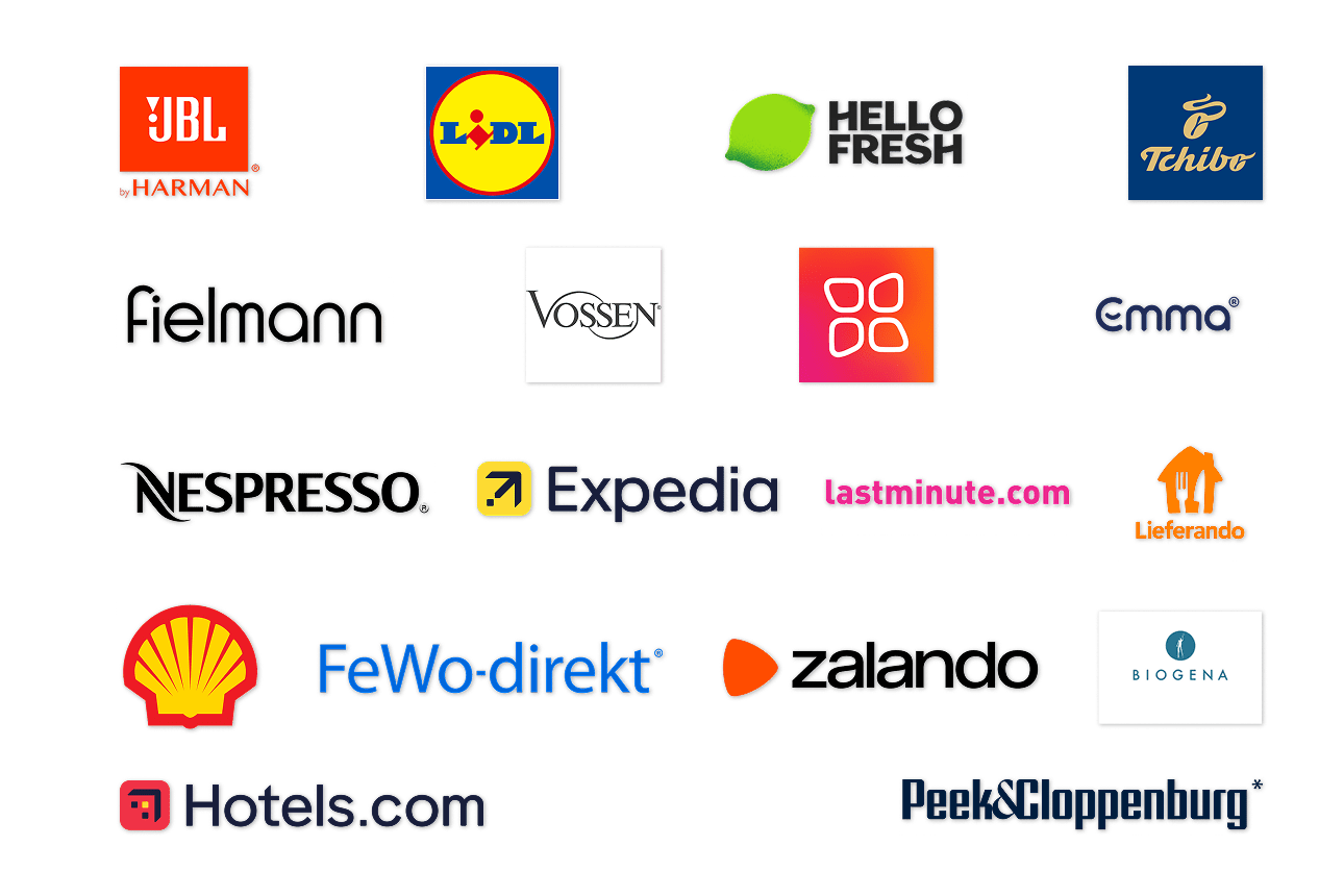 Die teilnehmenden Händler bei Cashback