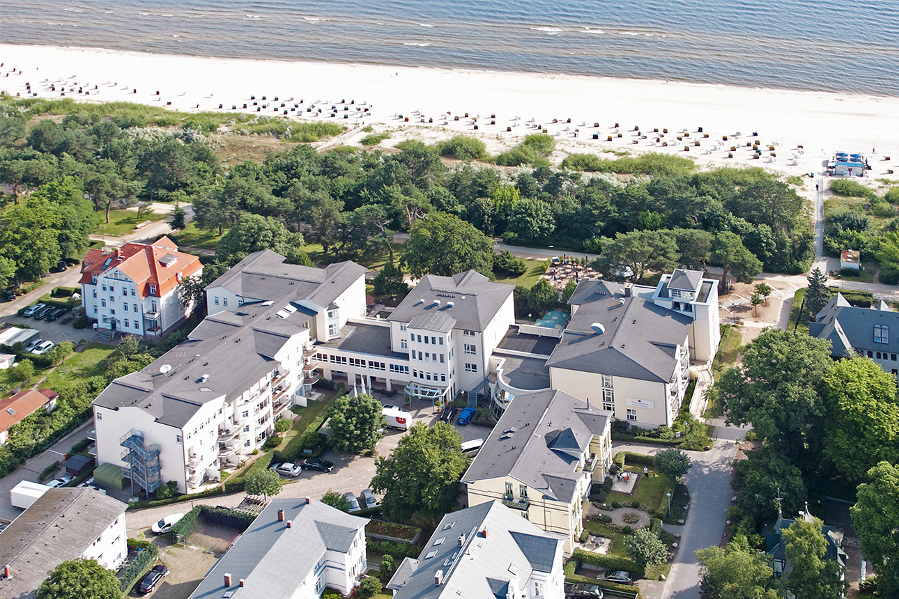 Hotel Ostseestrand Usedom, Luftbild