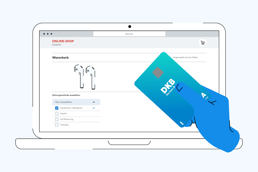 Visa Secure für sicheres Bezahlen im DKB AG