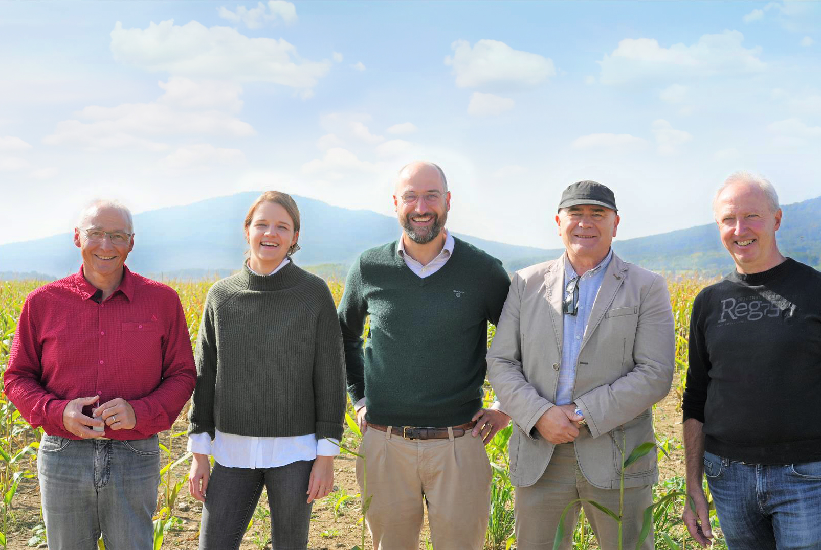 Gruppenbild im Rahmen des Projektstarts