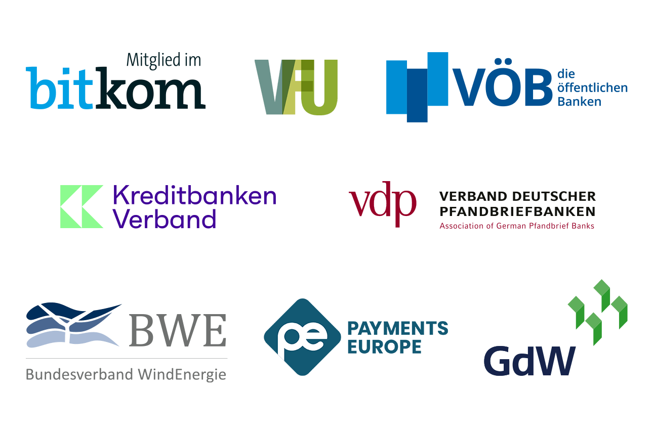 Logos von Wirtschaftsverbänden