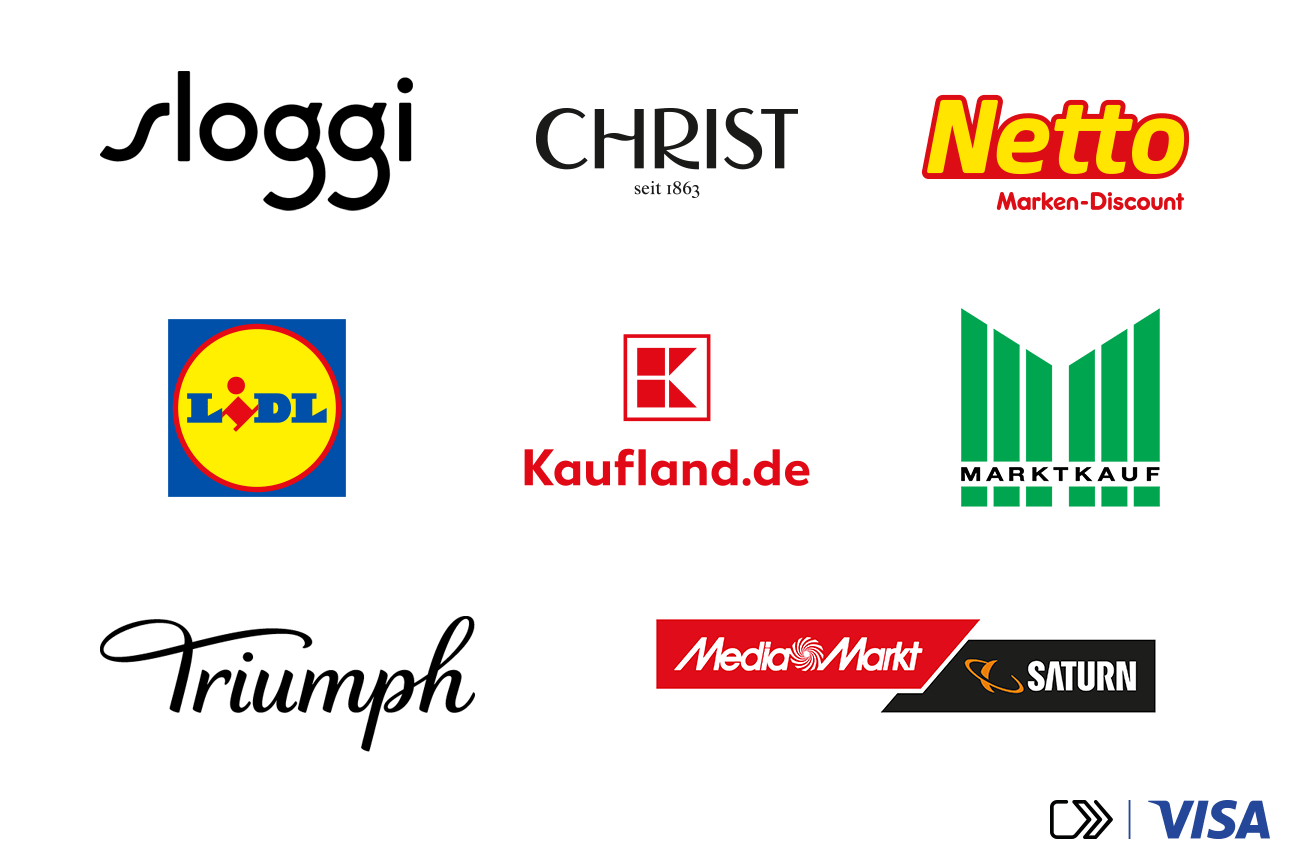 Die teilnehmenden Händler bei Click to Pay
