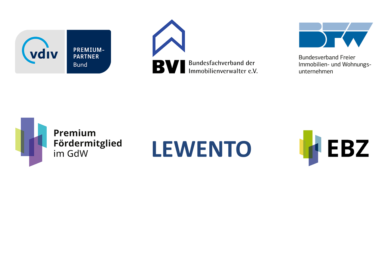 Logos der DKB Partner für Verwalter