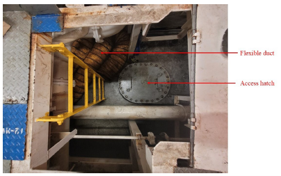 Access hatch and ladder