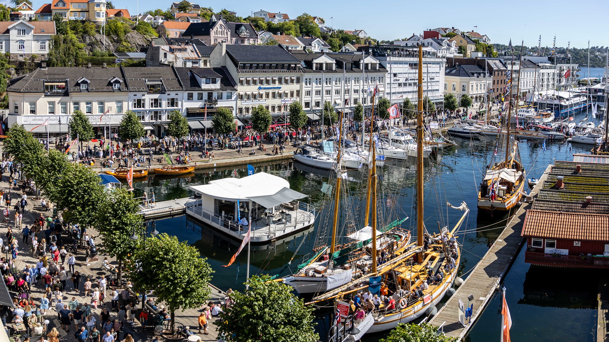Pollen in Arendal during Arendalsuka