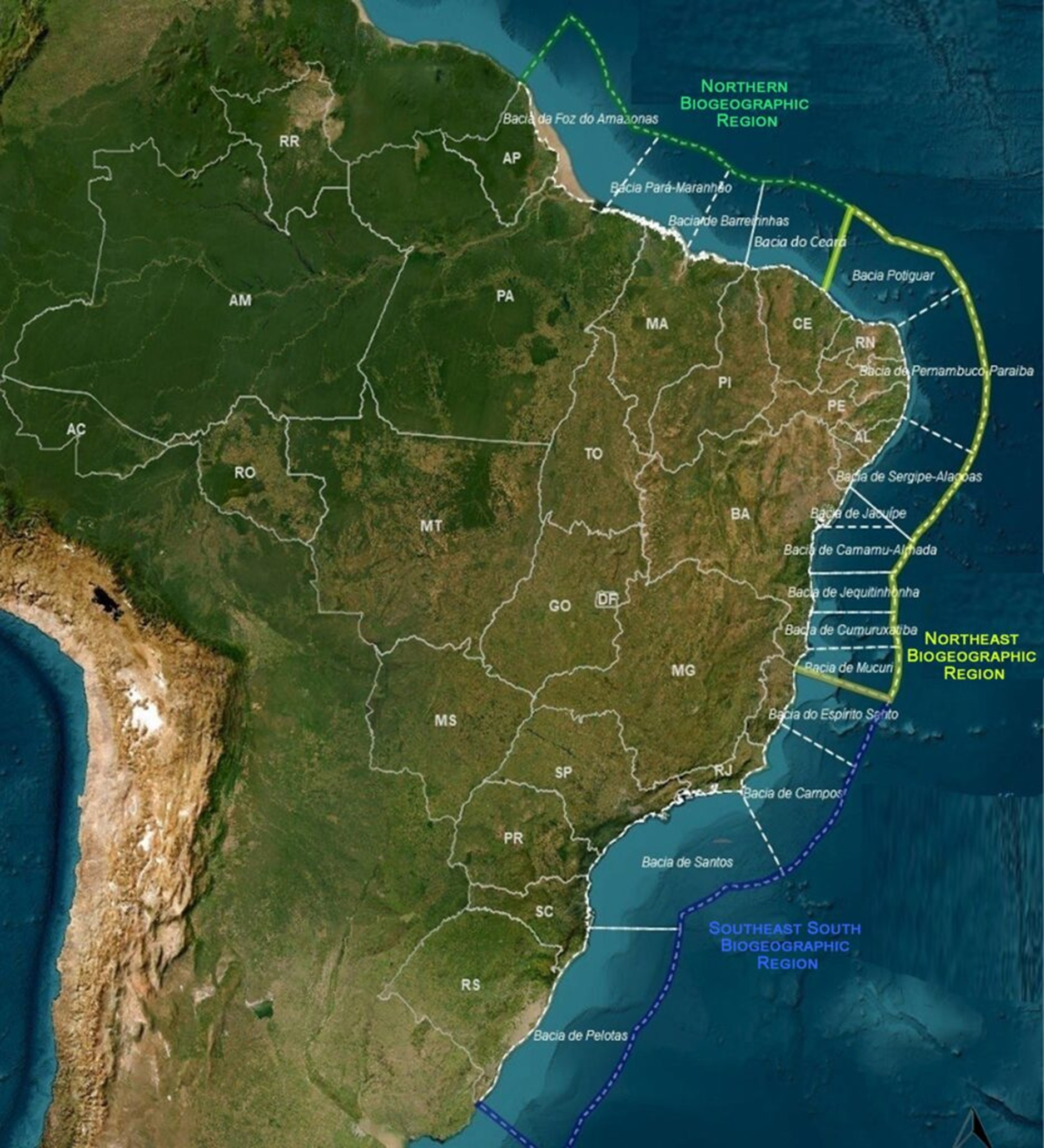 Brazil biofouling map - 