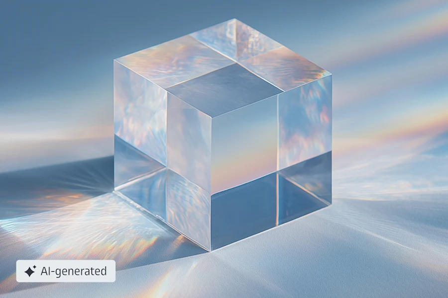 Glass quadrat