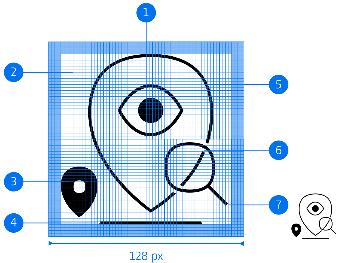 Icon structure
