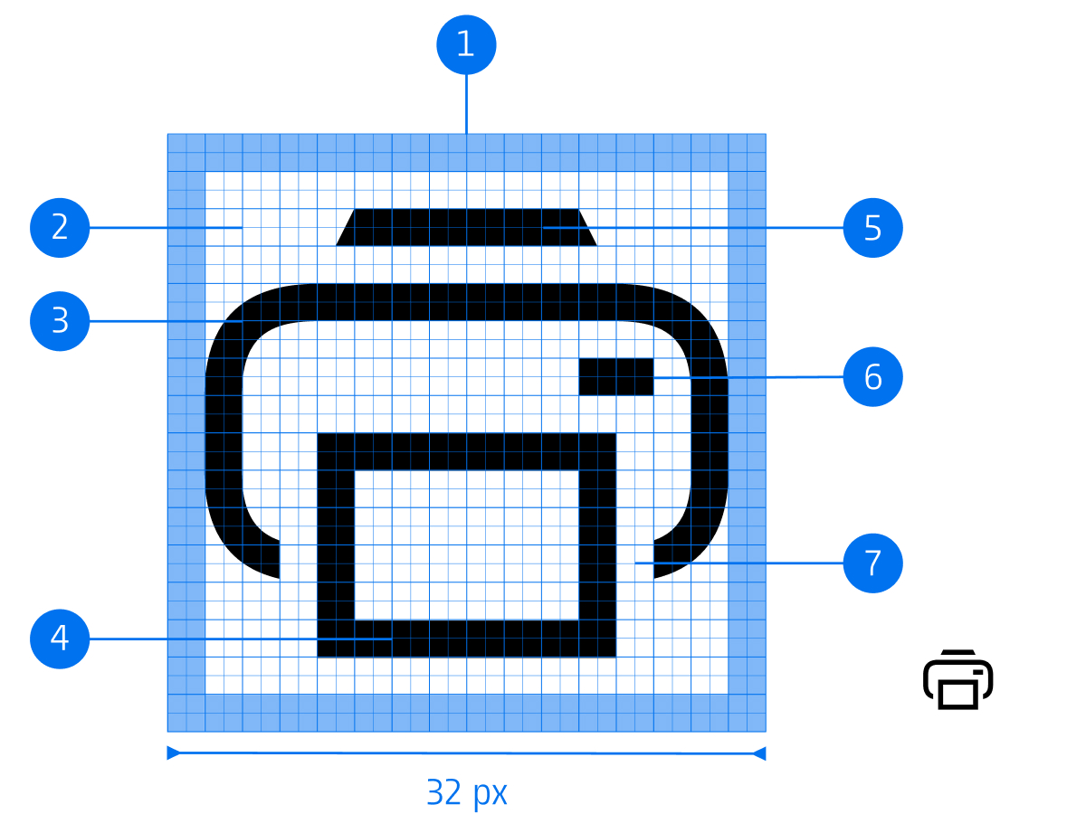 Icon structure