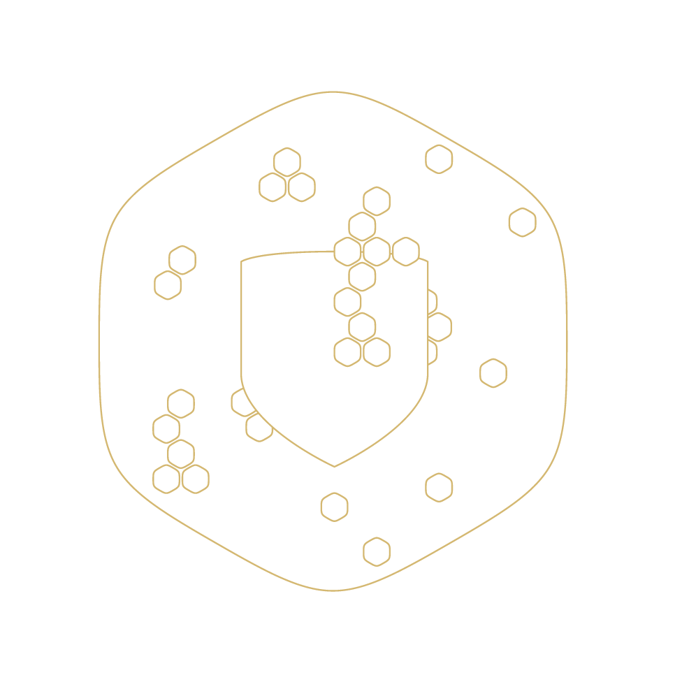 MH Icon Propolis-Outlined-Gold-RGB