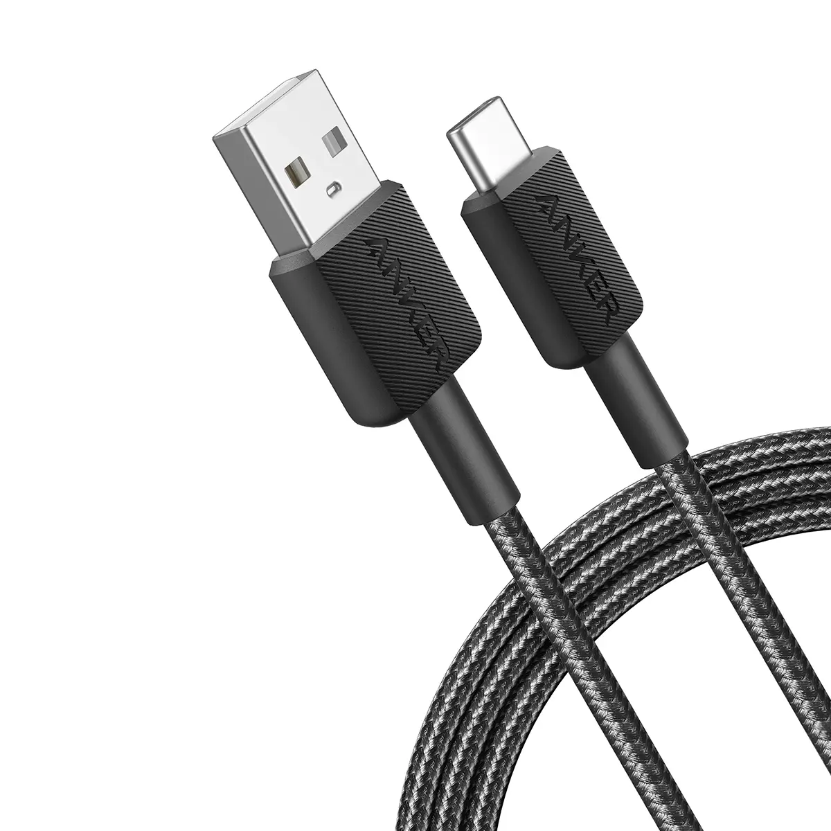 Anker 322 PowerLine USB-A till USB-C snabbladdning 0,9m