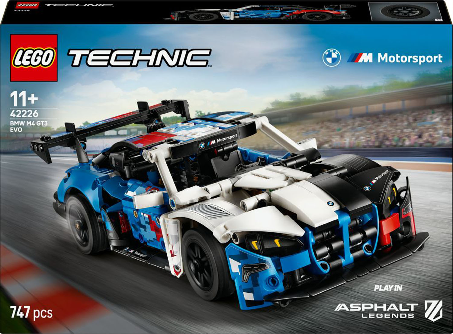 Lego Technic BMW M4 GT3 EVO racerbil 42226 4