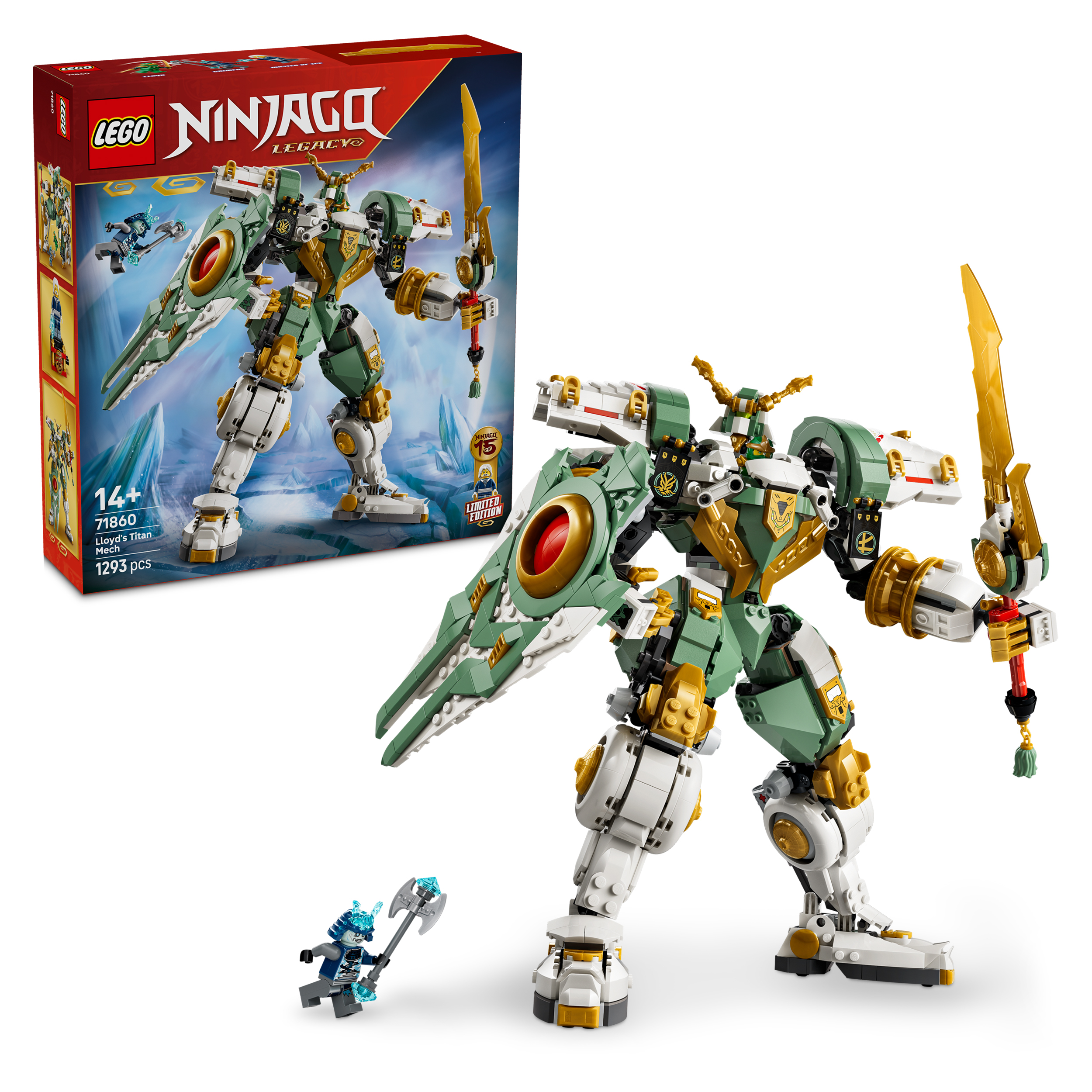 Lego Ninjago Lloyds Titan-kampdrakt – 15-årsjubileum 71860 4