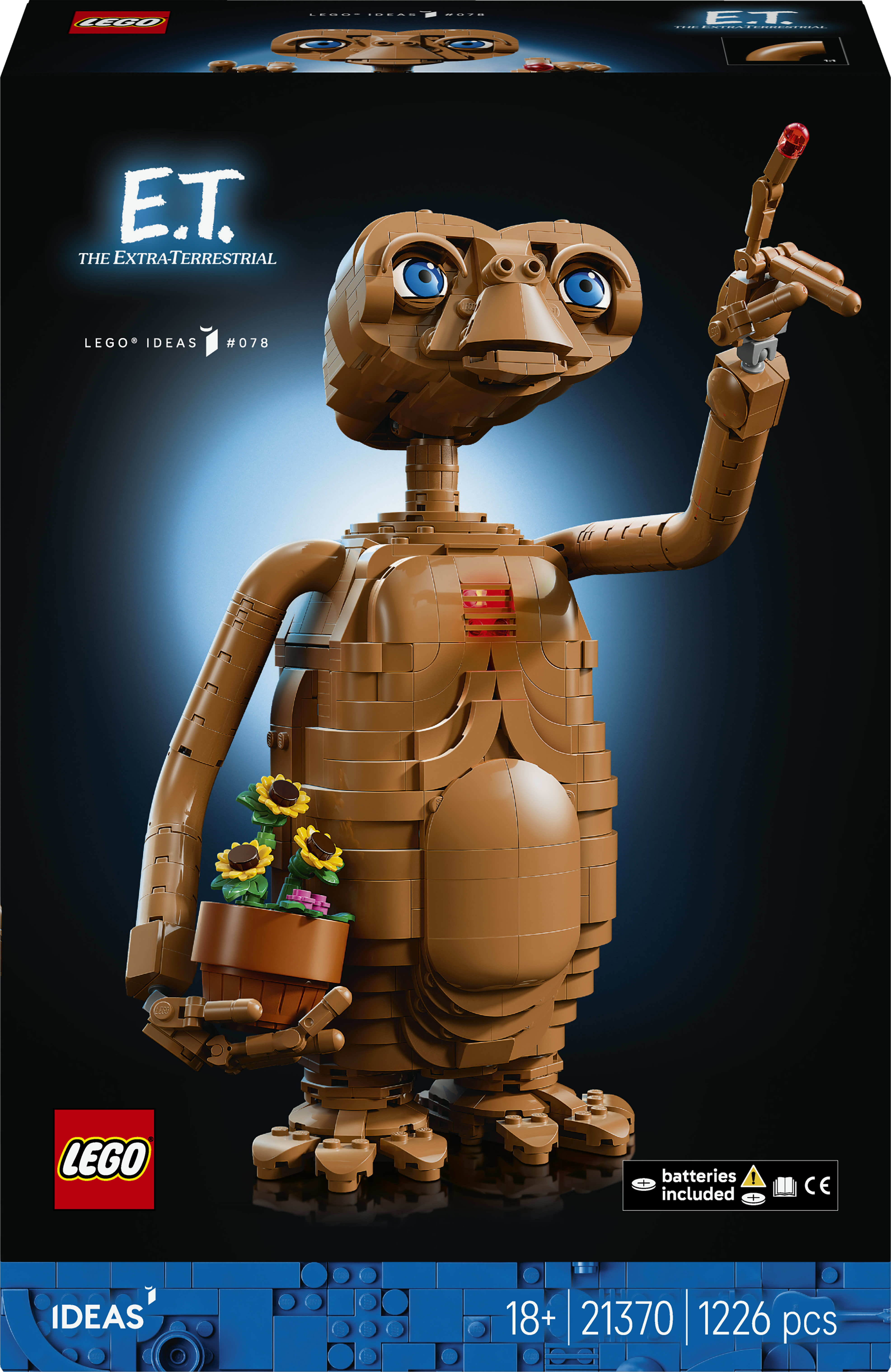 LEGO Ideas E.T. the Extra-Terrestrial 21370
