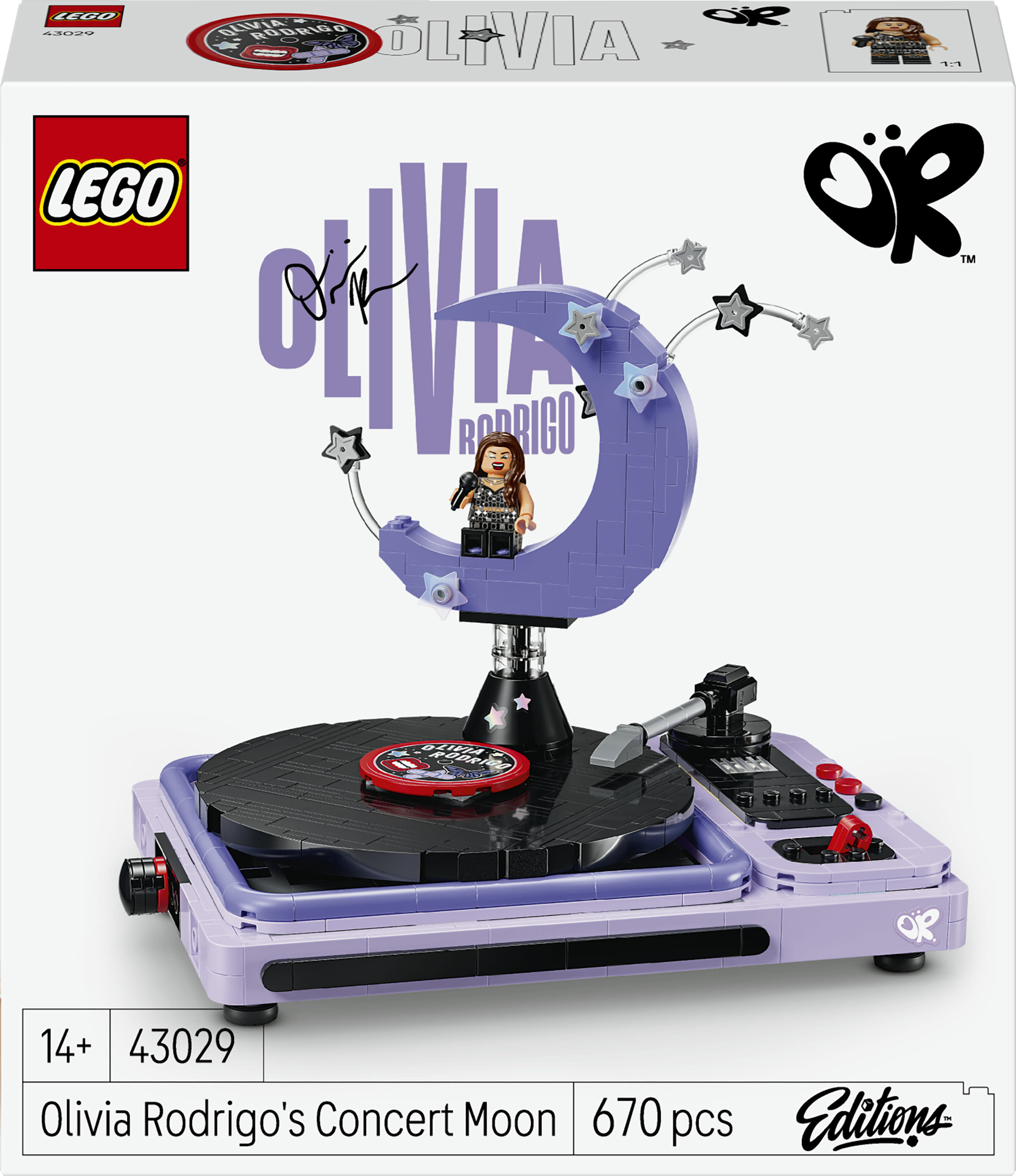 LEGO Editions Music Olivia Rodrigos konsertmåne 43029