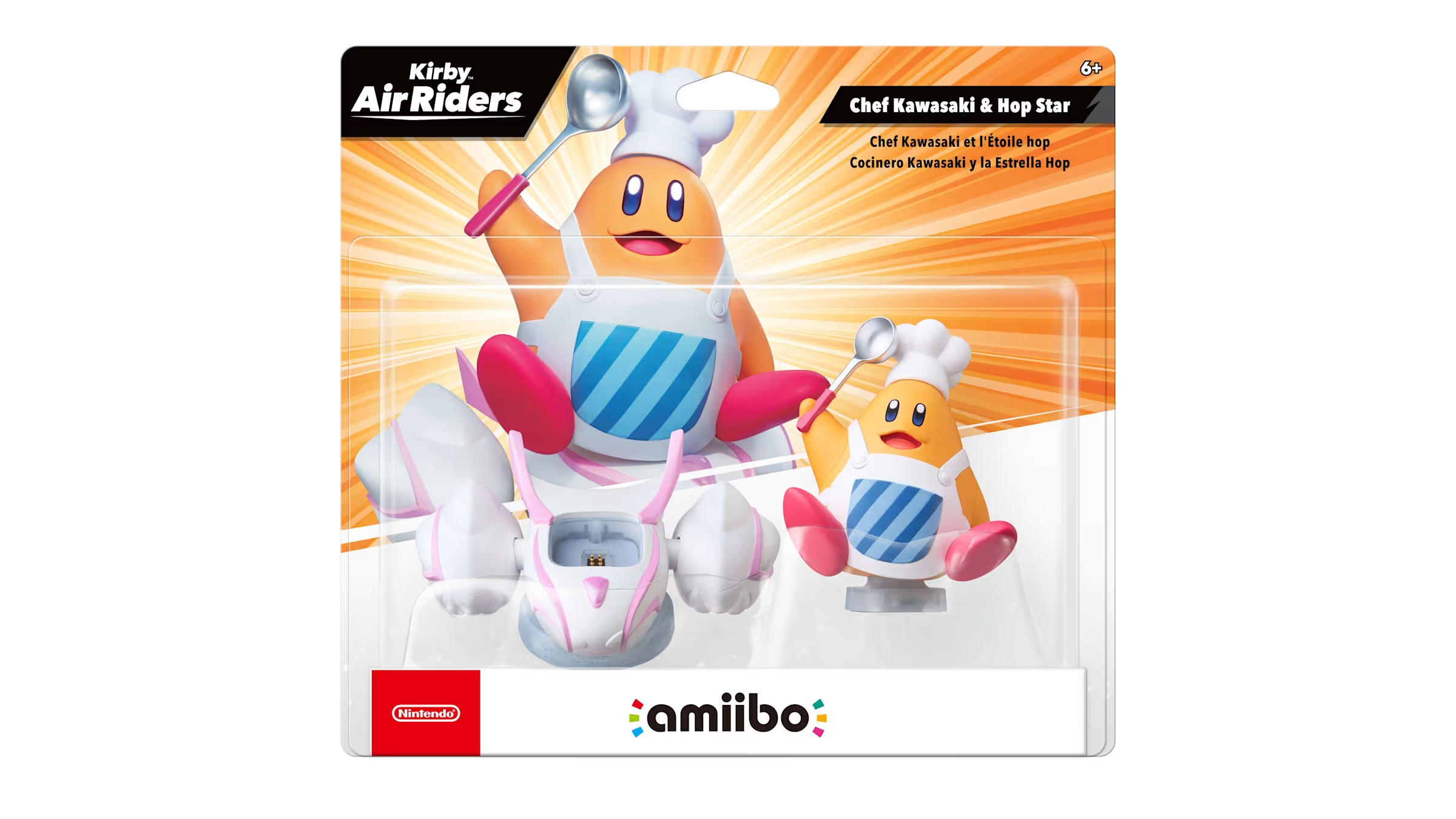 Chef Kawasaki & Hop Star amiibo