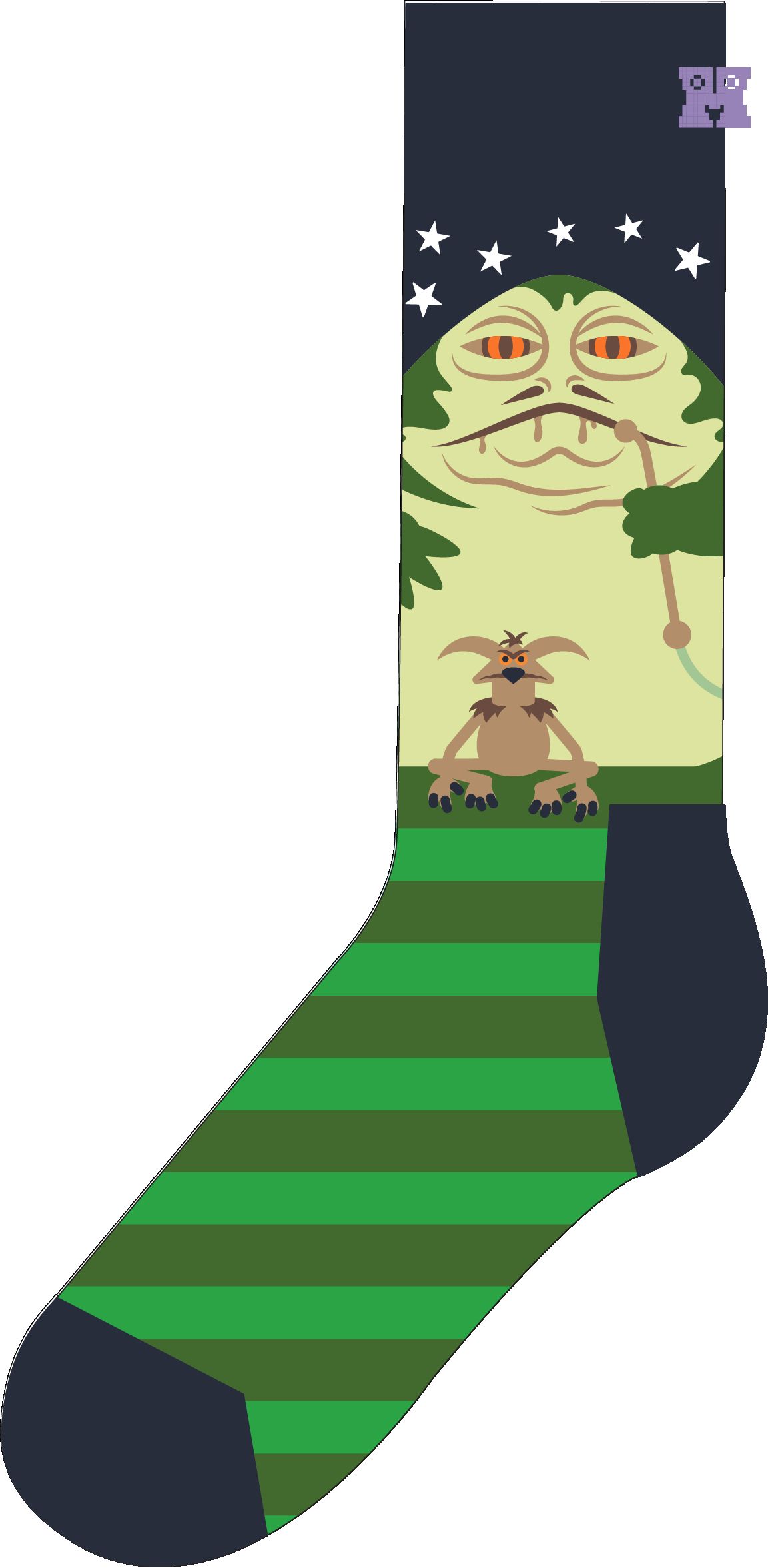 Happy Socks STAR WARS Jabba Sock 41-46