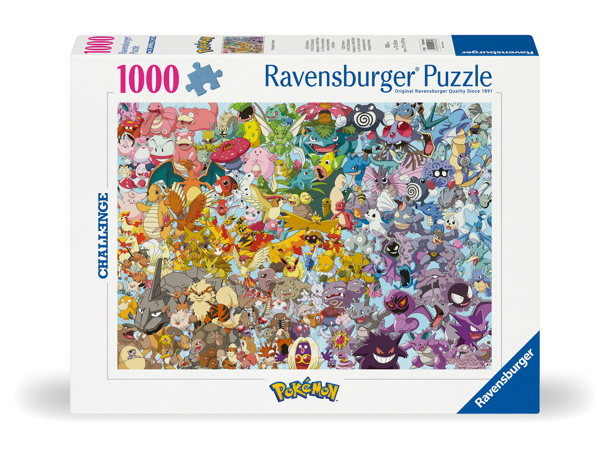 Pokémon Challenge Pussel 1000 bitar