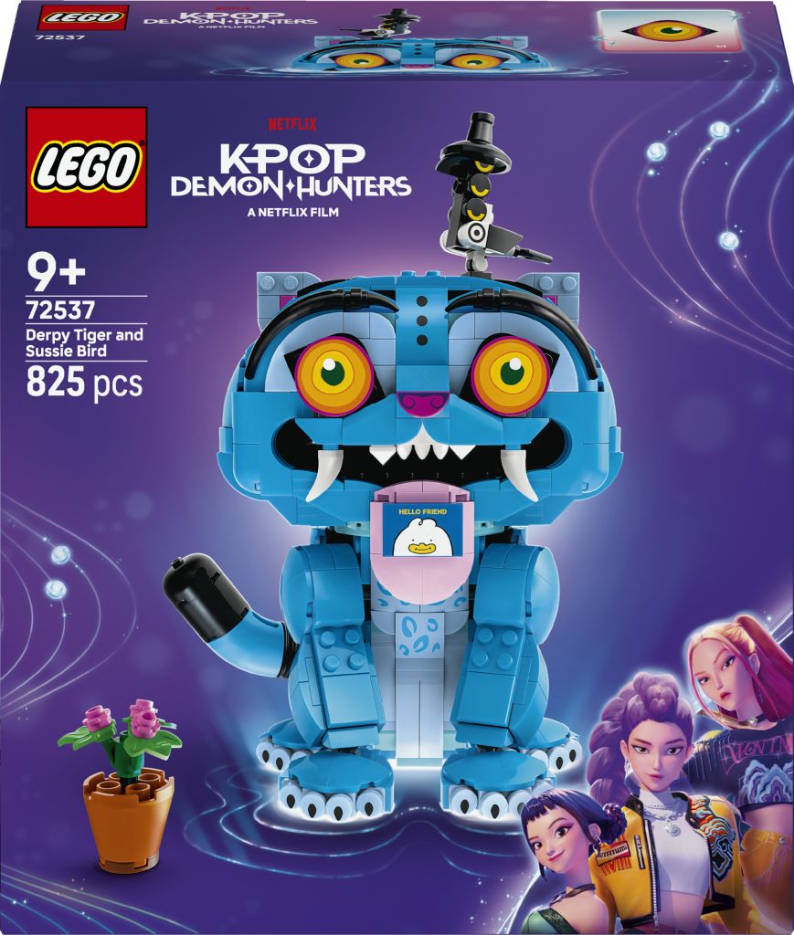 LEGO K-Pop Demon Hunters Tigern Derpy och fågeln Sussie 72537