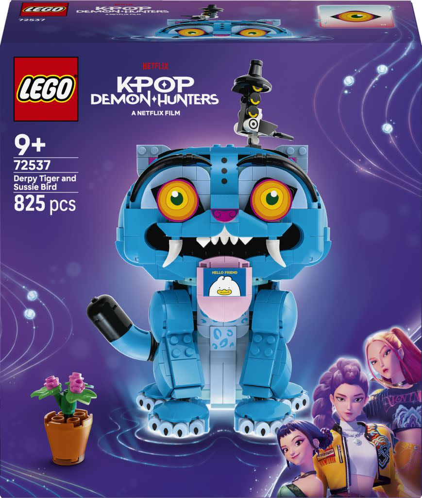 LEGO K-Pop Demon Hunters Tigern Derpy och fågeln Sussie 72537