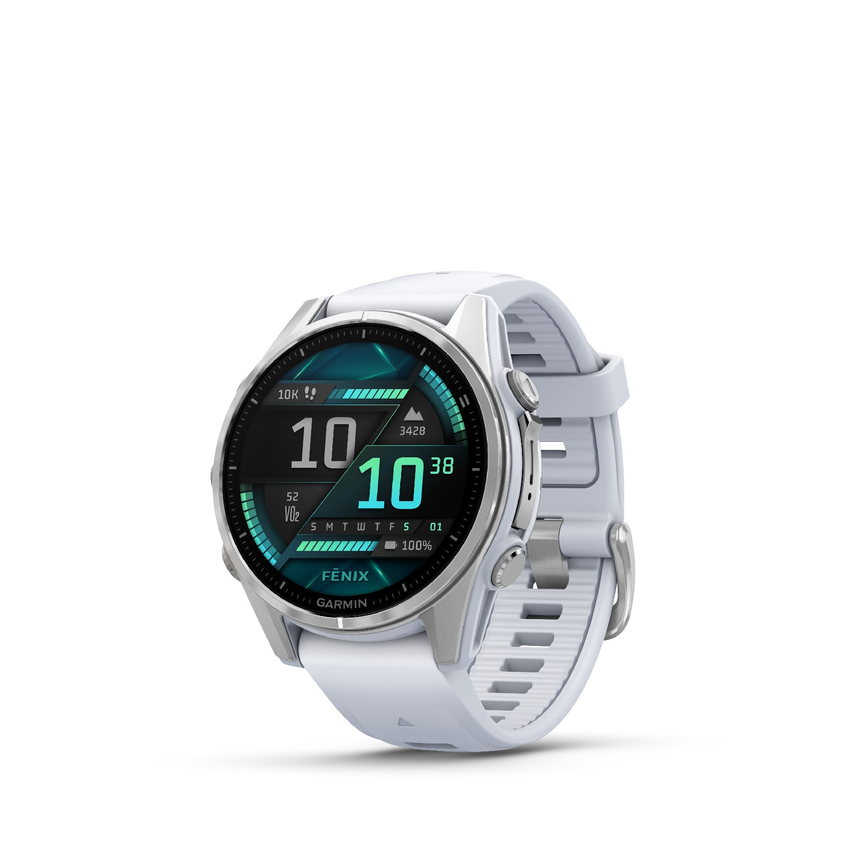 fenix 8 AMOLED 43mm Whitestone