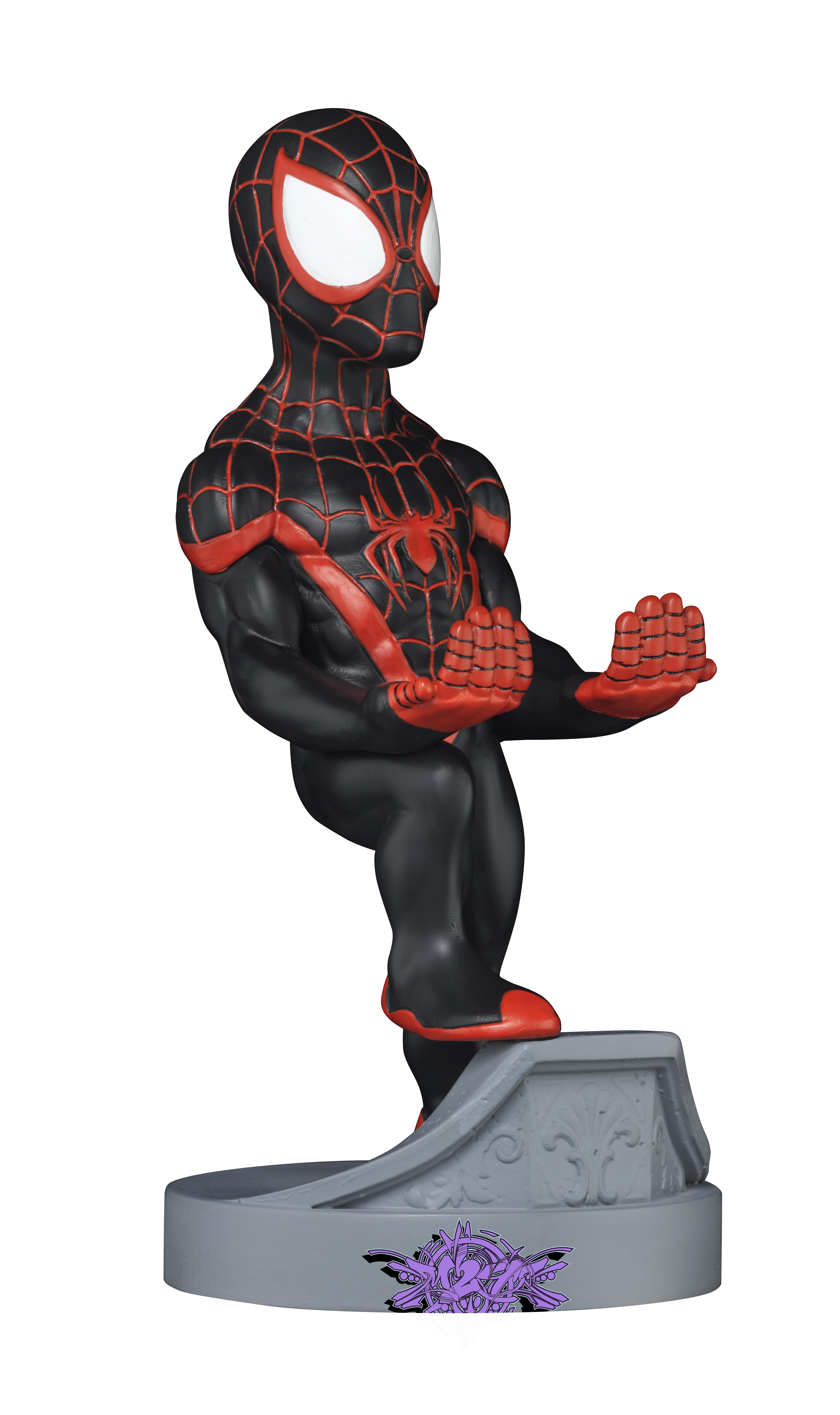 Cable Guys Miles Morales Spider-Man Mobil & Kontrollhållare 7