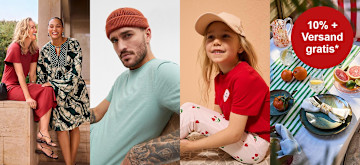 Jetzt zum bonprix Newsletter anmelden und exklusive Fashion-Angebote, Sale-Aktionen und 10 % Rabatt erhalten.