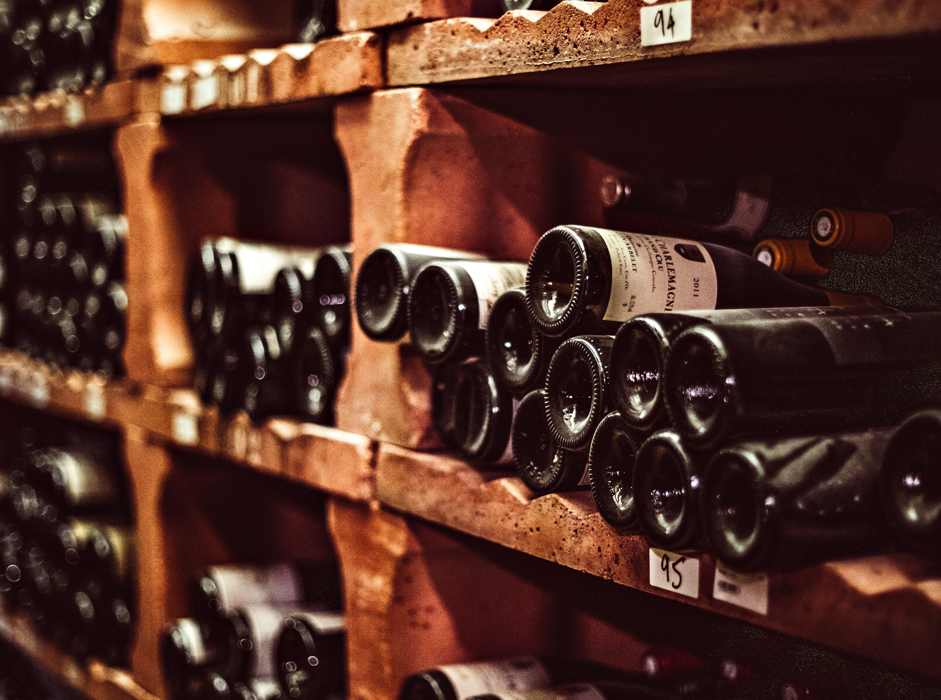 Le Bristol Paris-Cave vieillissement