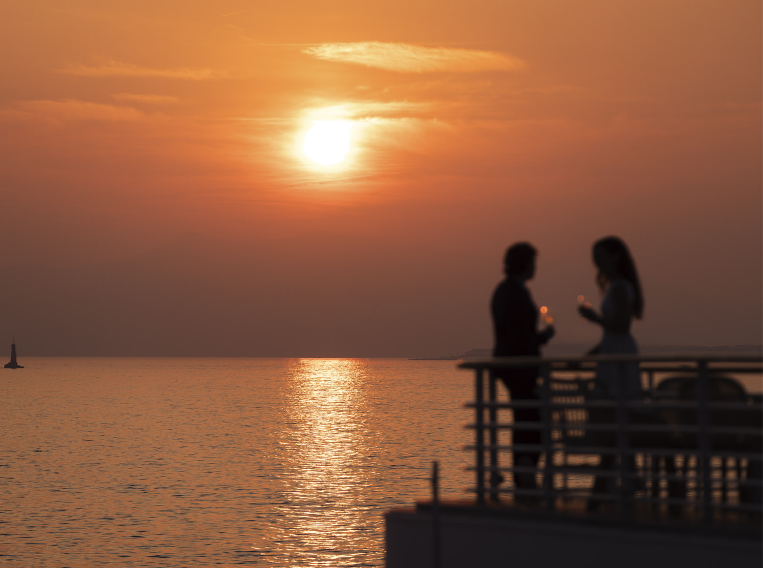 HDC - Couple by the sunset