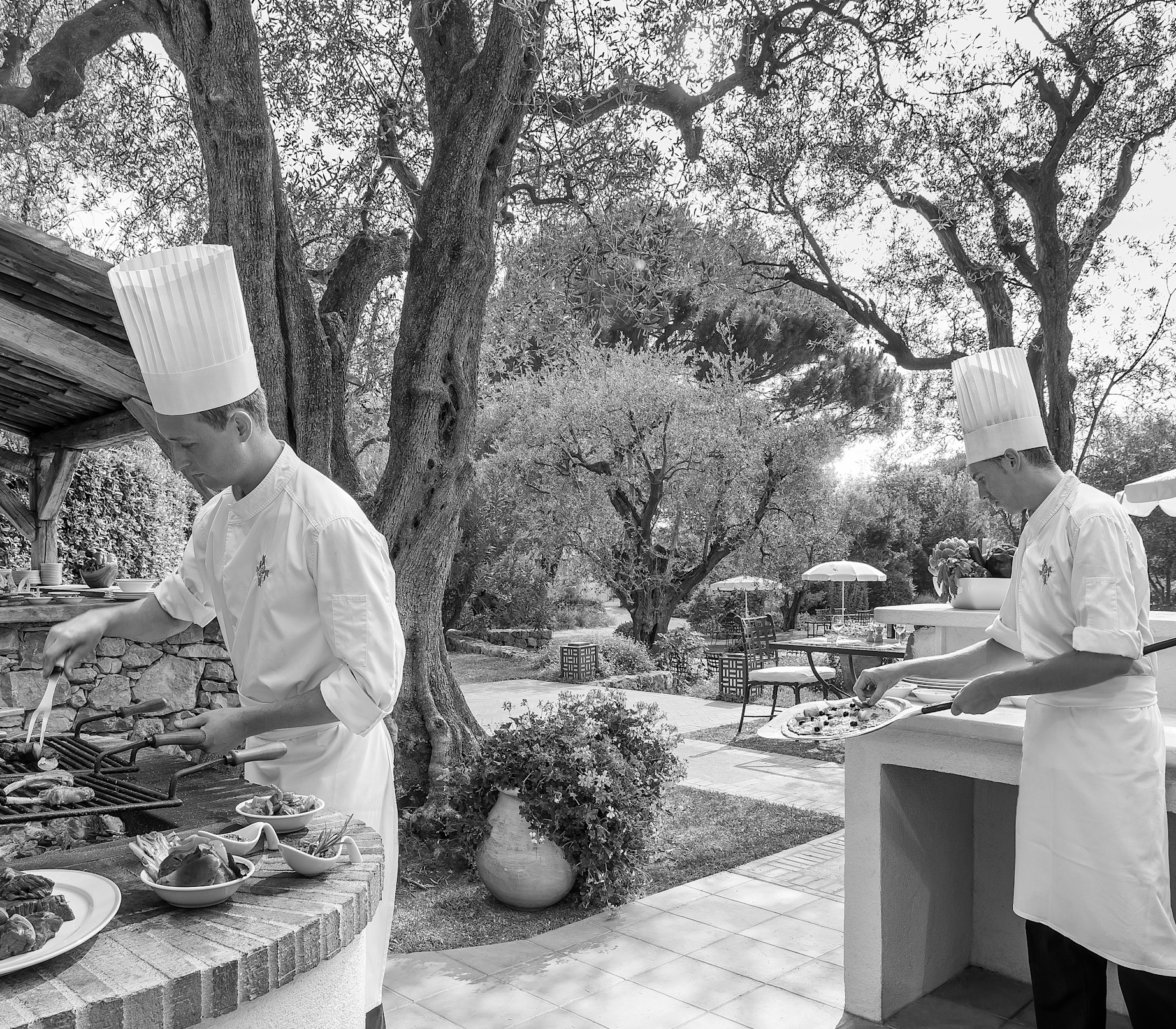 CSM - L'Oliveraie team black and white