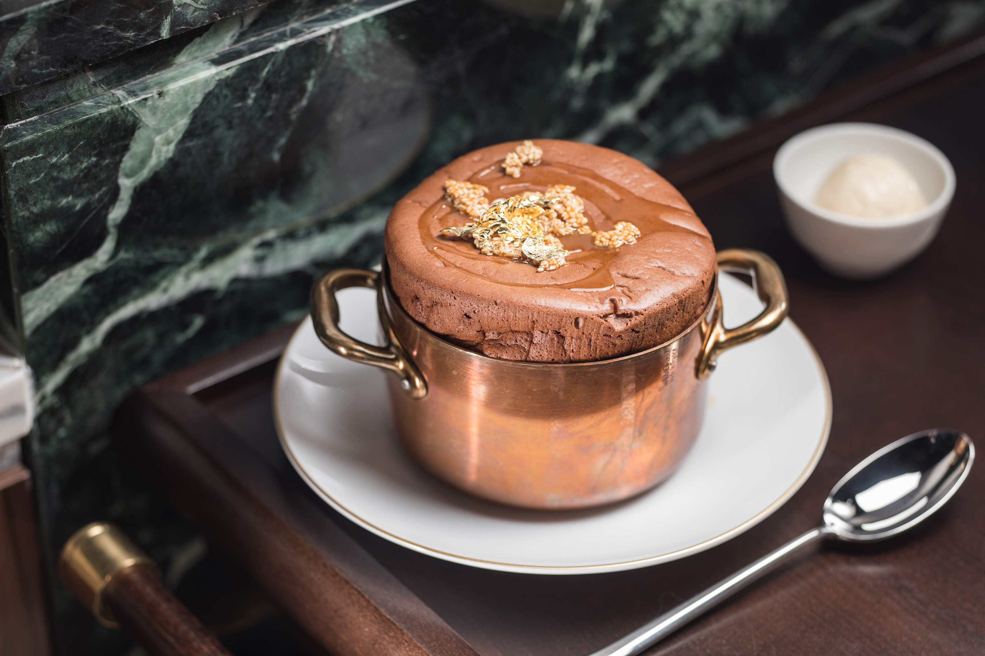 APG - Beefbar Courchevel chocolate souffle