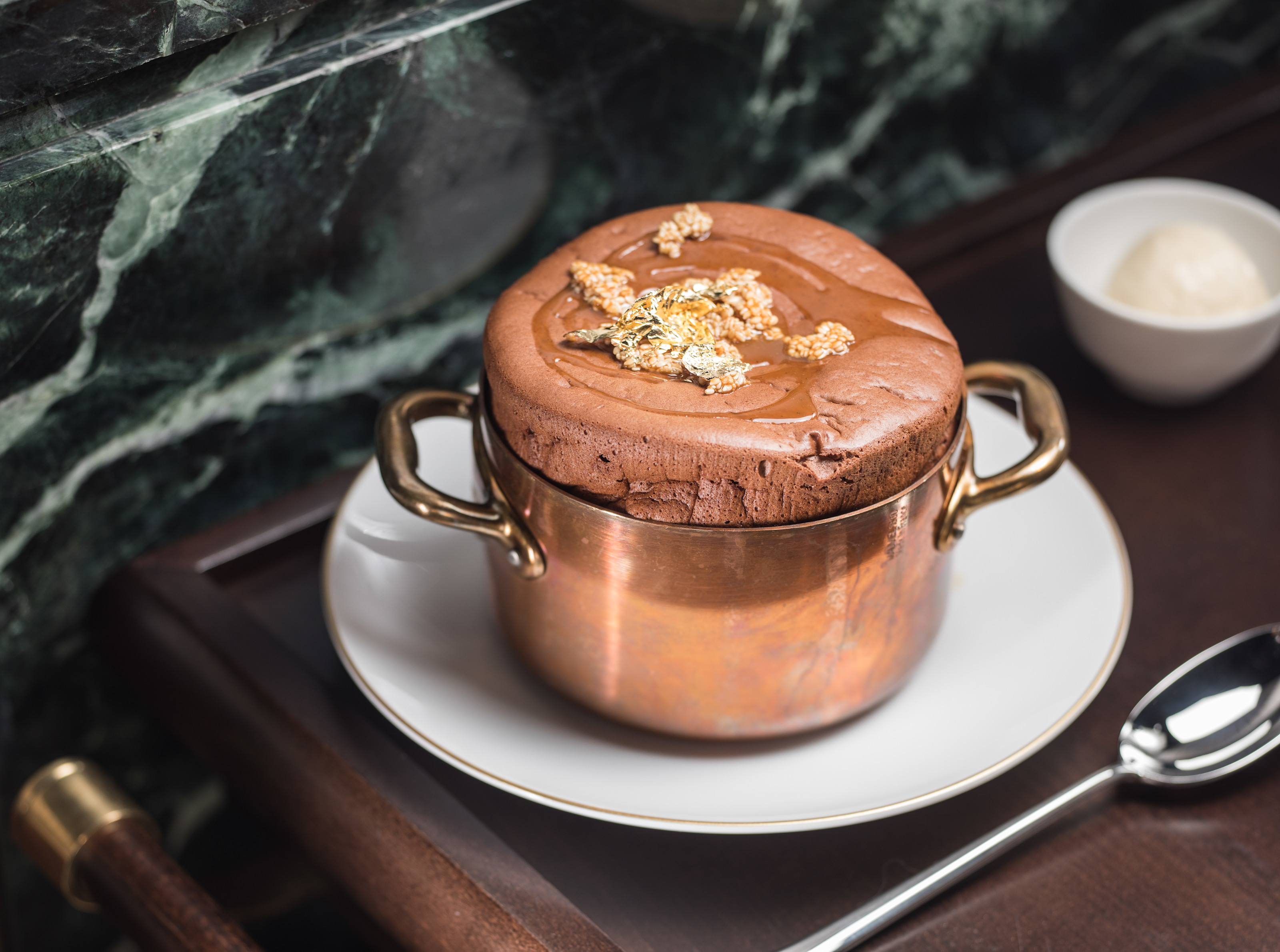 APG - Beefbar Courchevel chocolate souffle