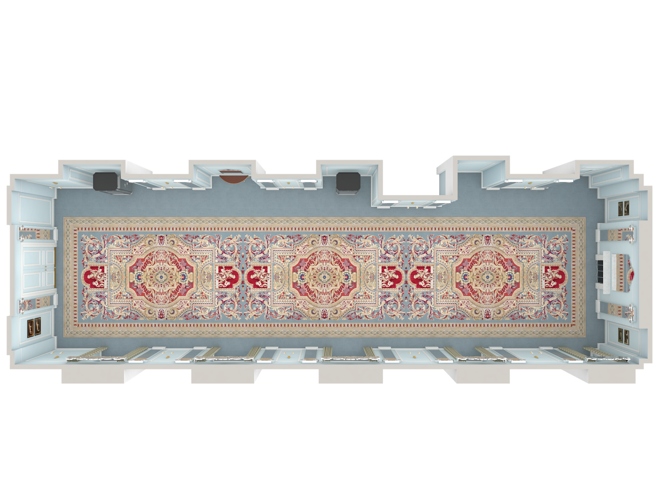 LAN - Belgravia Room - Top Down