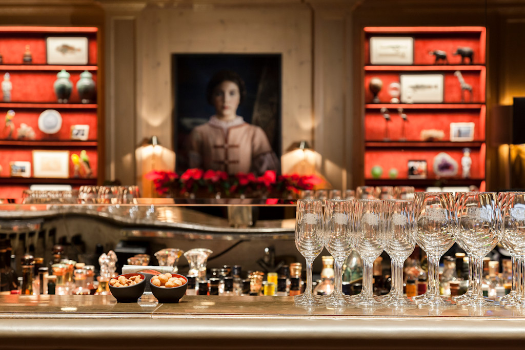 Le Bristol Paris-mise en place bar