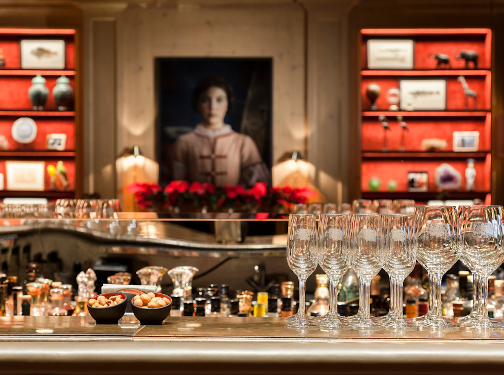 Le Bristol Paris-mise en place bar