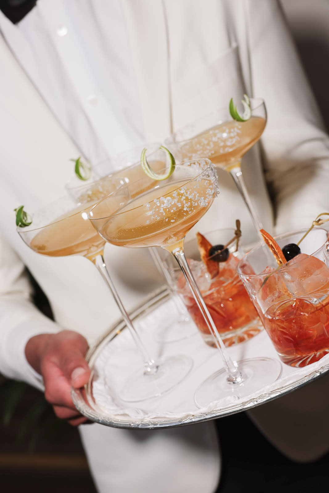 The Lanesborough - Garden Terrace Launch Event - Cocktails on Tray