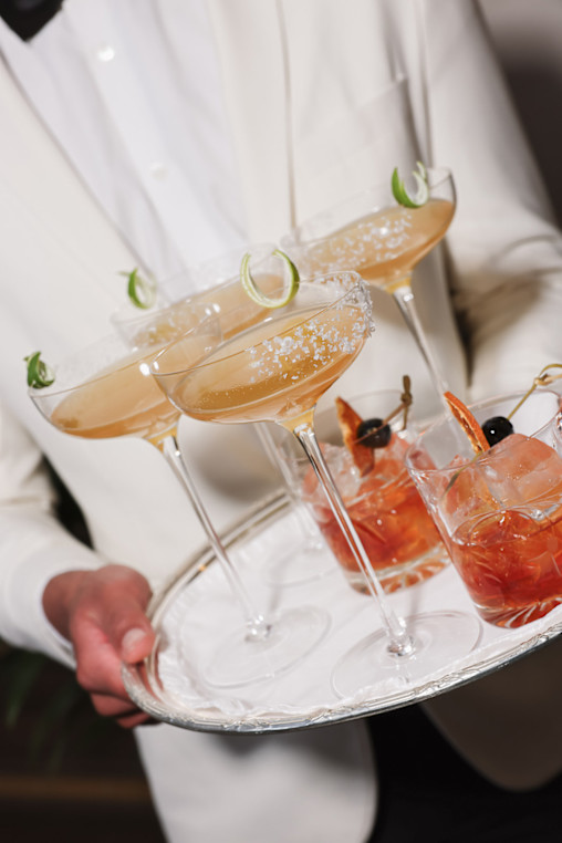 The Lanesborough - Garden Terrace Launch Event - Cocktails on Tray