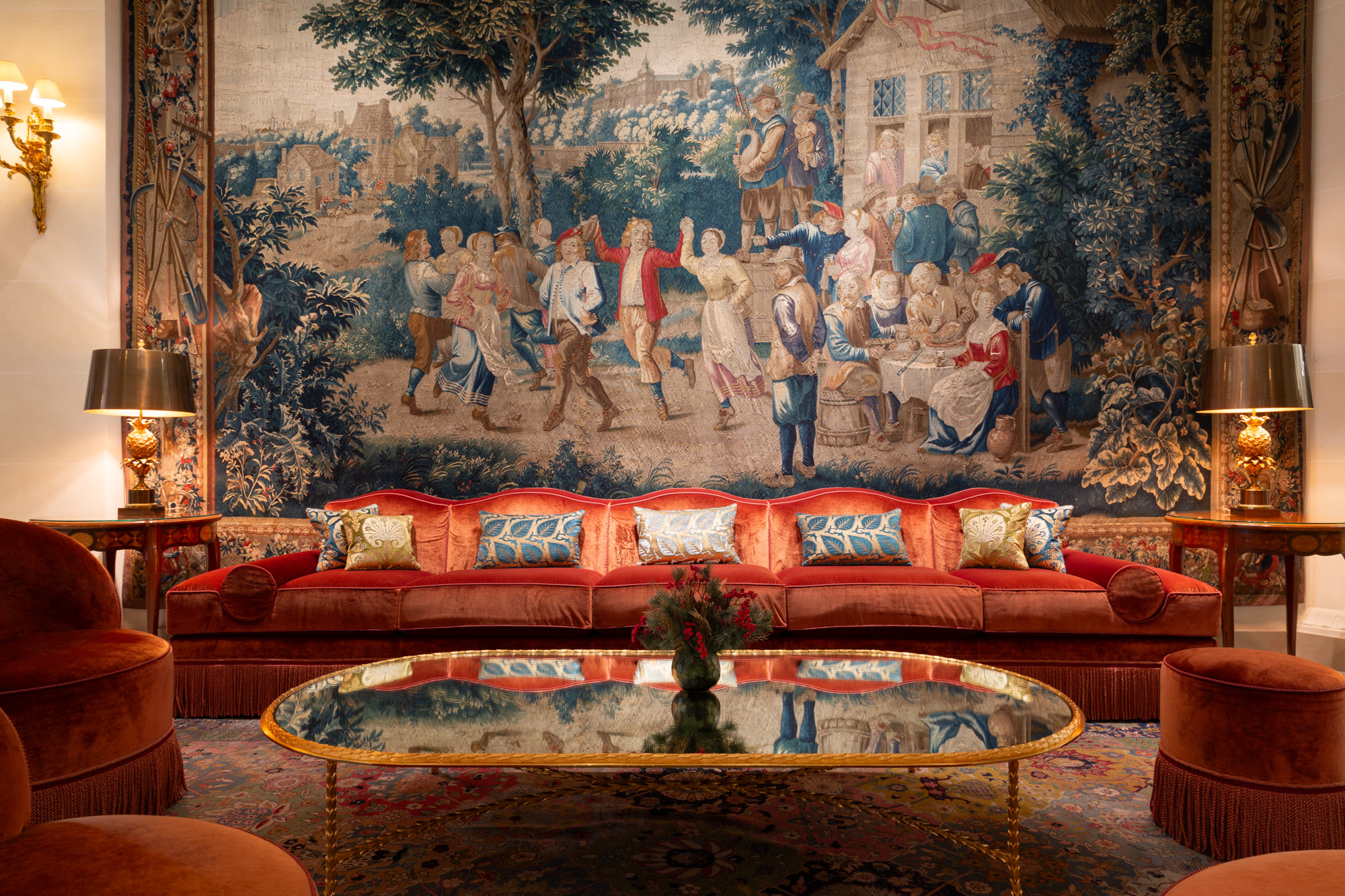 Le Bristol Paris - Livre Flammarion -100 ans - Lobby 