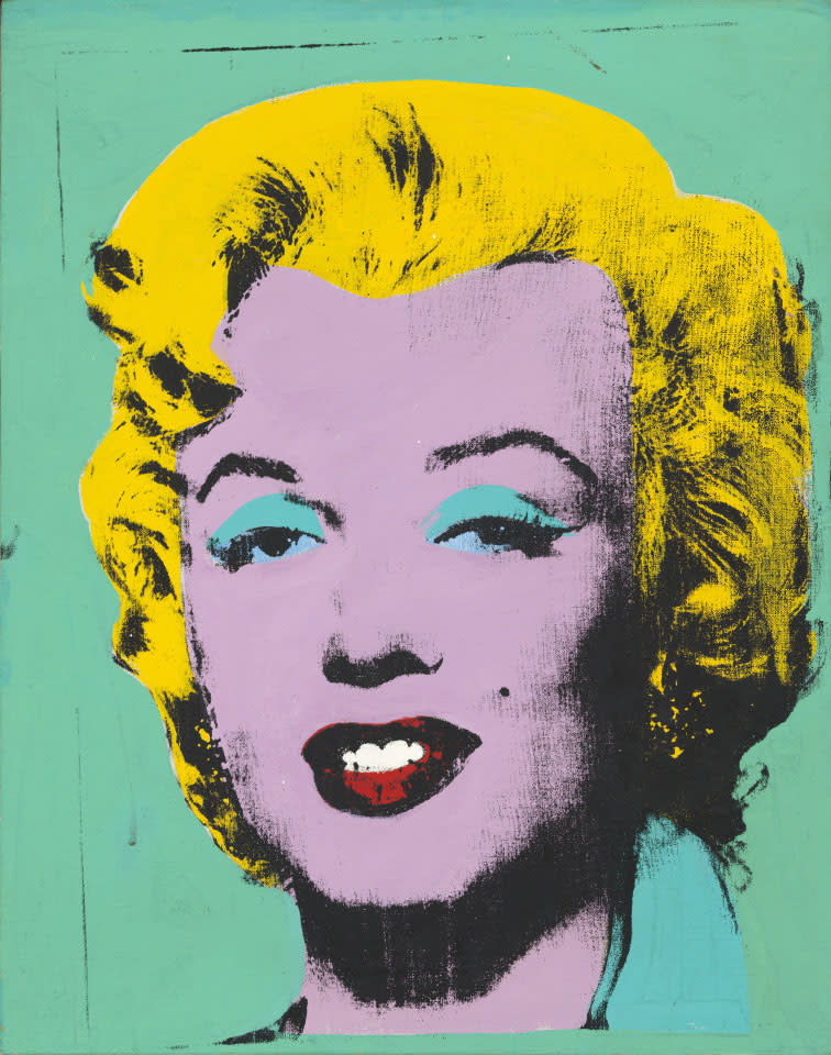 Green Marilyn, 1962 by Andy Warhol (Source National Potrait Gallery Press Images)