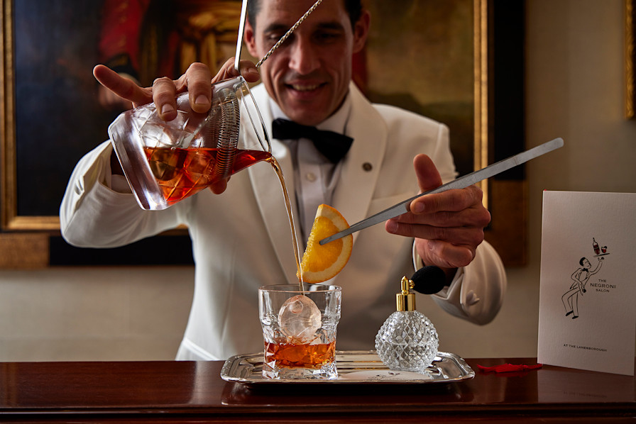 The Negroni Salon at The Lanesborough