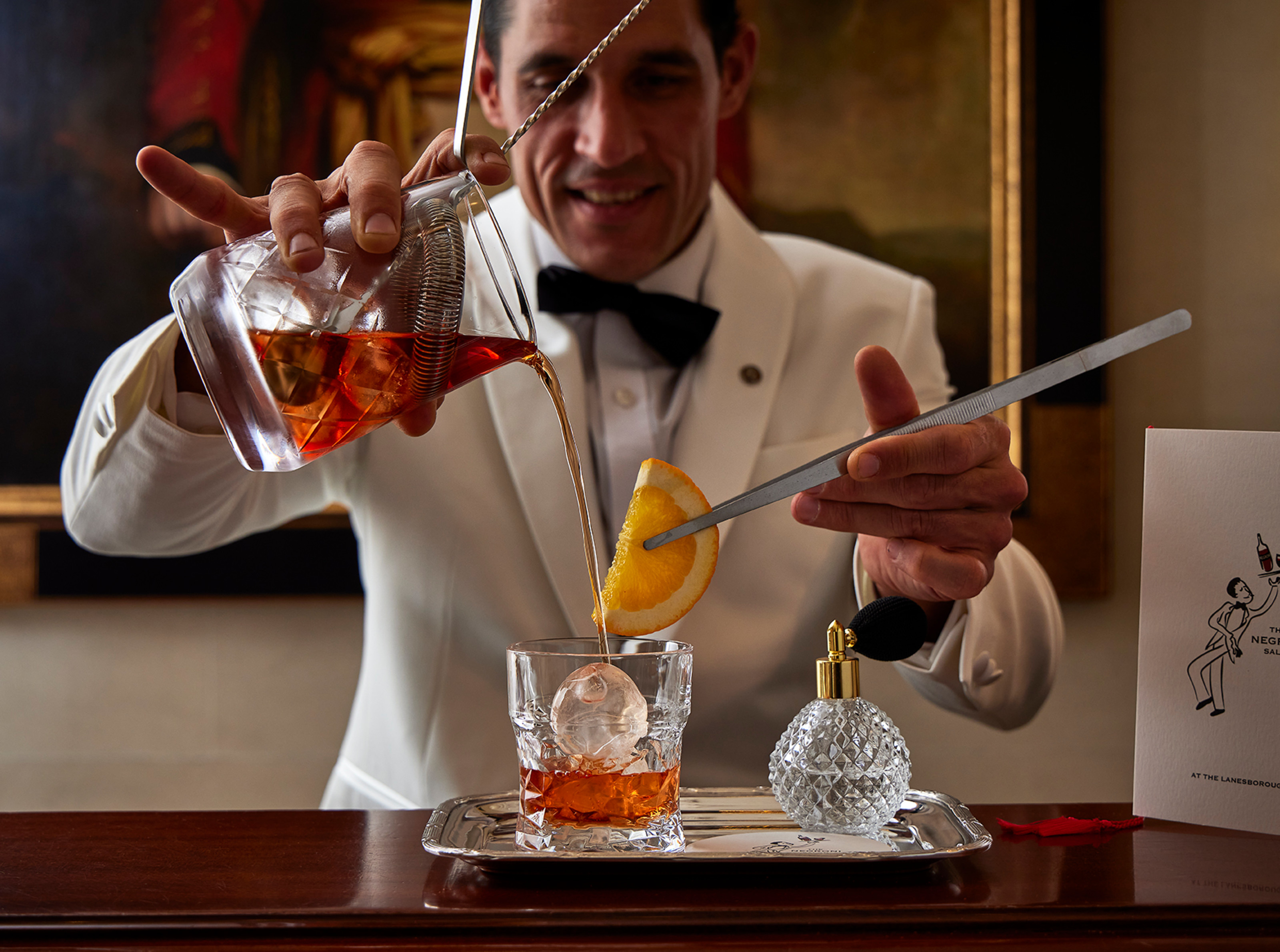 The Negroni Salon at The Lanesborough