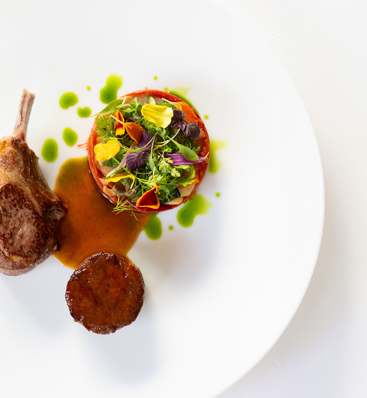 le Bristol Paris 114 Faubourg - Chef Arnaud Faye - Agneau en déclinaison