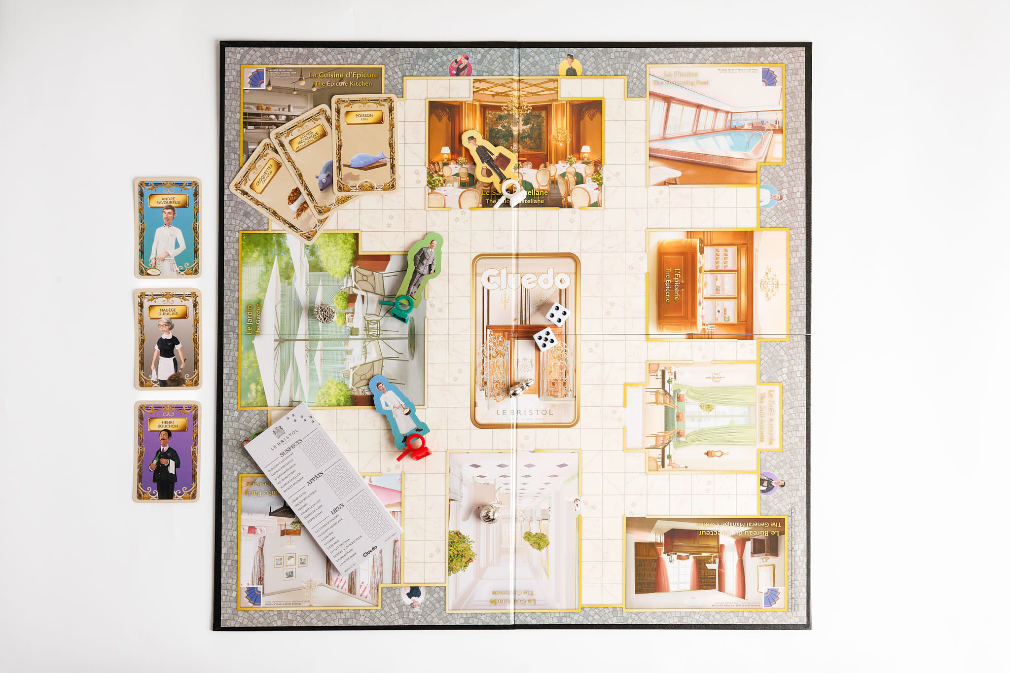 Le Bristol Paris - Le Cluedo - jeu