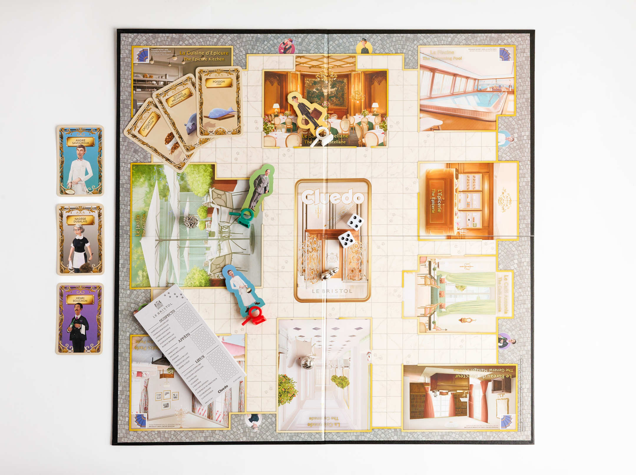 Le Bristol Paris - Le Cluedo - jeu