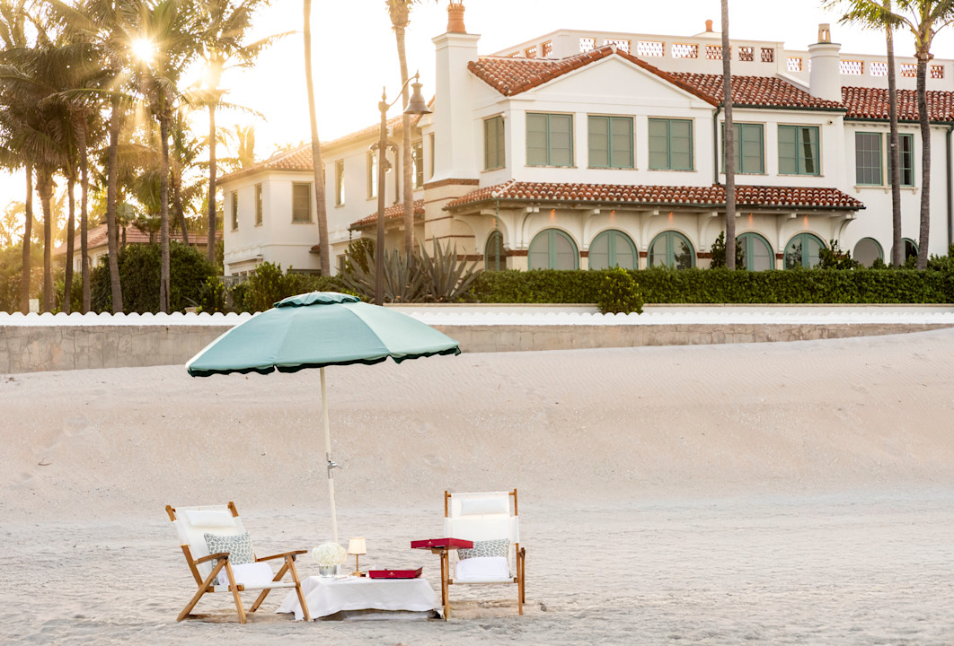 VIN - Beach set up