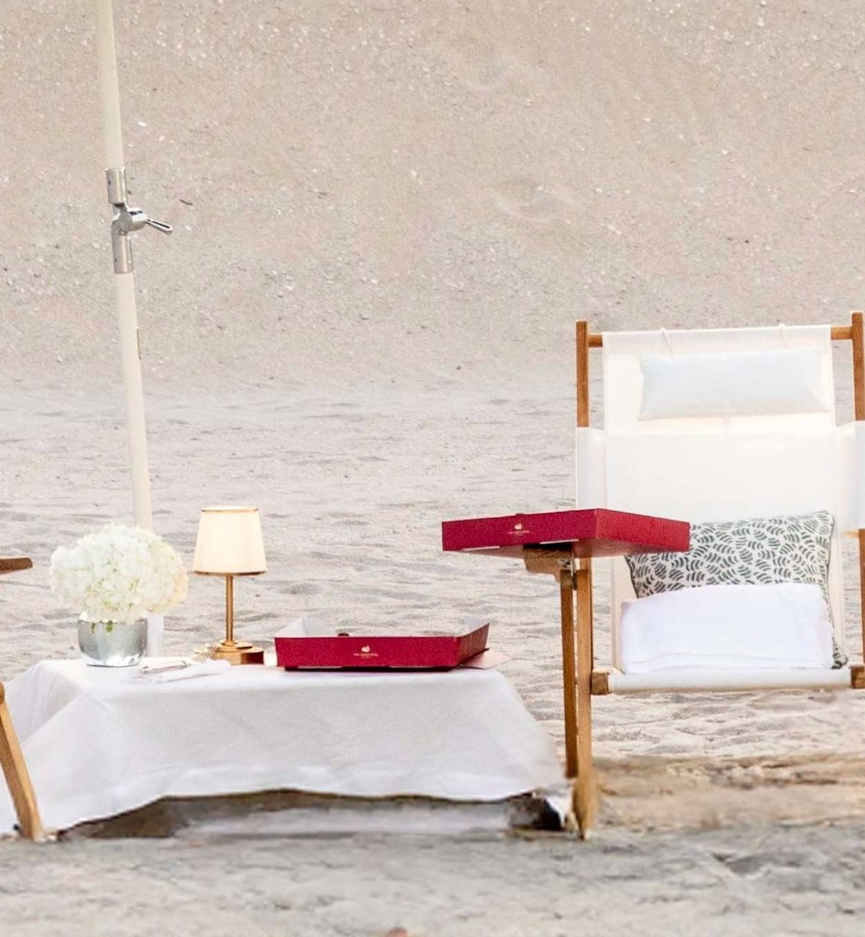 VIN - Beach set up