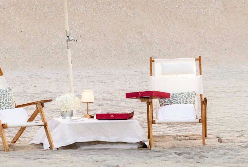 VIN - Beach set up