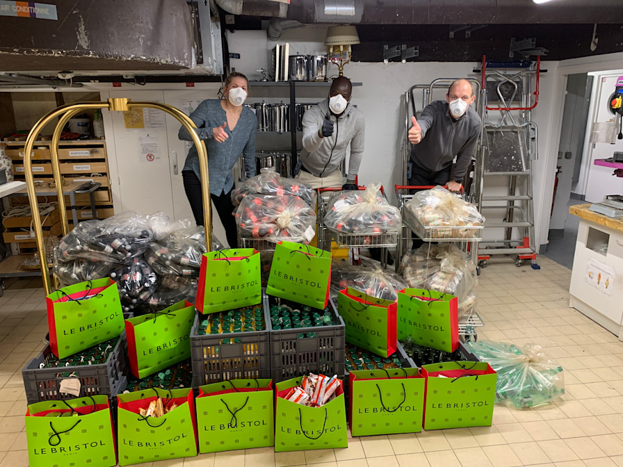 Le Bristol Paris - Donations to Parisian Hospital Bichat