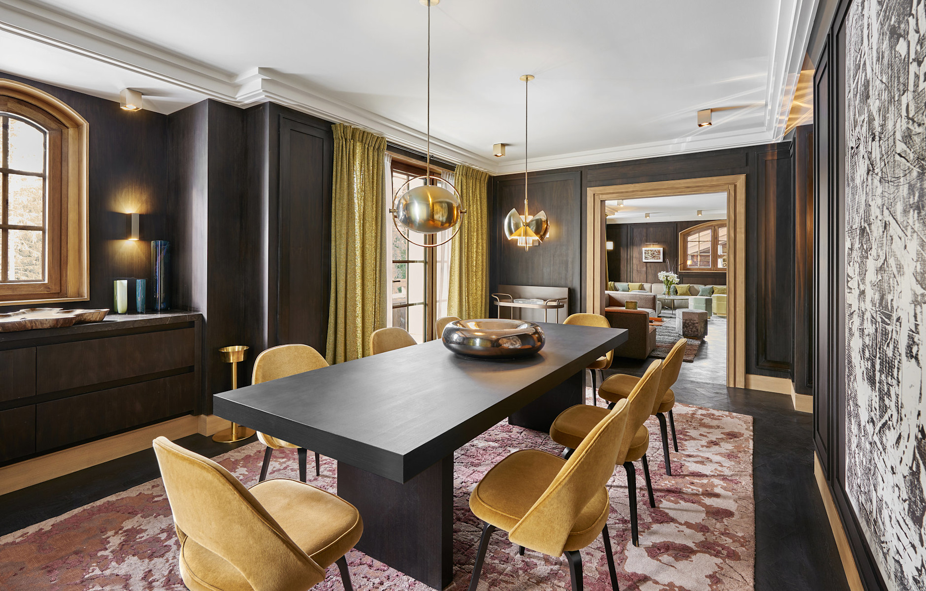 APG - Chalet L'Amarante dining room