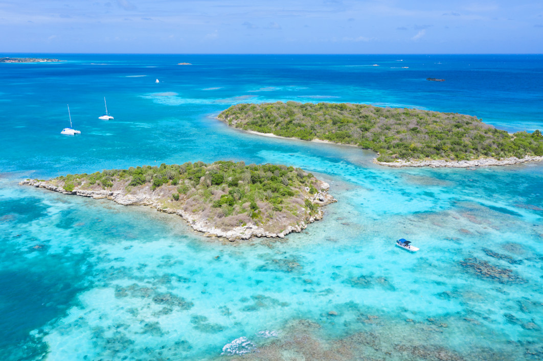 JBI - Aerial view - reef